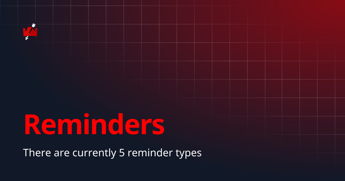 Reminders | ClashKing Docs